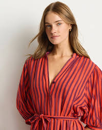 Sea Level Vacay Long Shirt Dress