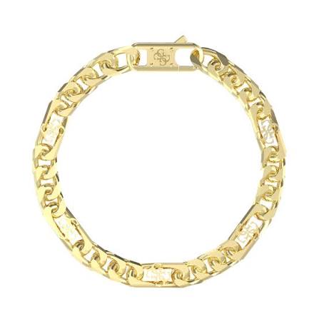 Guess Bracelet 4G Curb Frontiers Gold