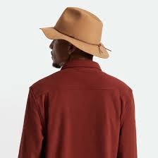 Brixton Packable Fedora Golden Brown