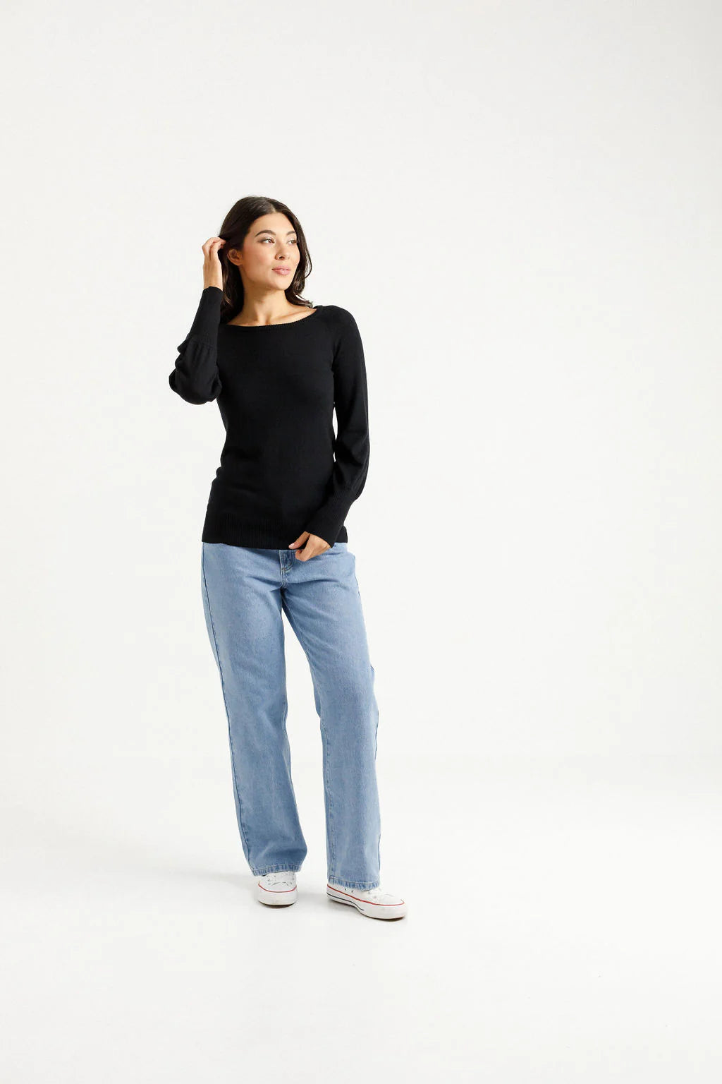 Home-Lee Knitted Grace Crew