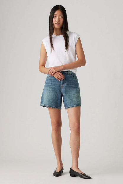 Levis High Baggy Shorts - Stop Flaxing