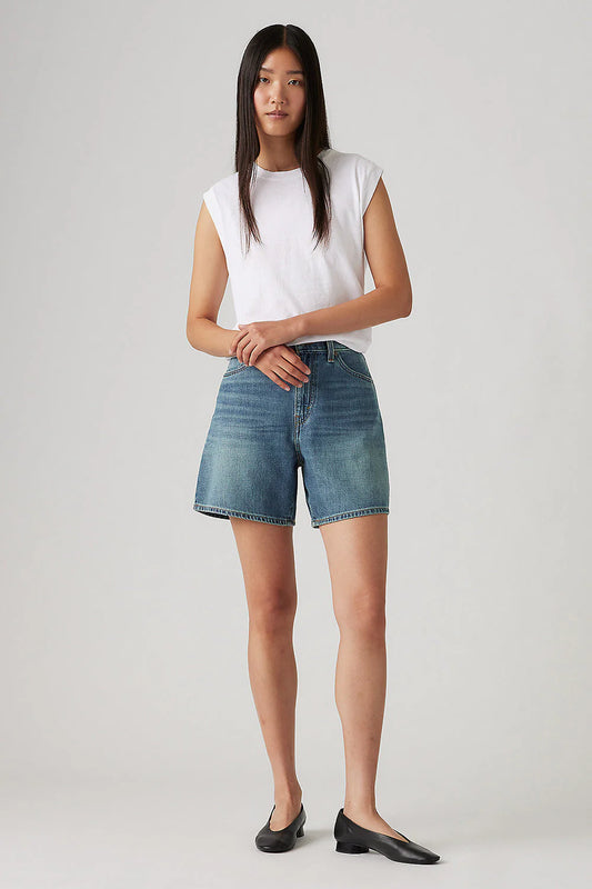 Levis High Baggy Shorts - Stop Flaxing