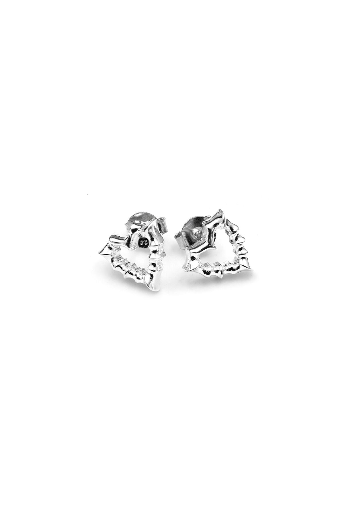 Stolen Girlfriends Club Jagged Heart Studs