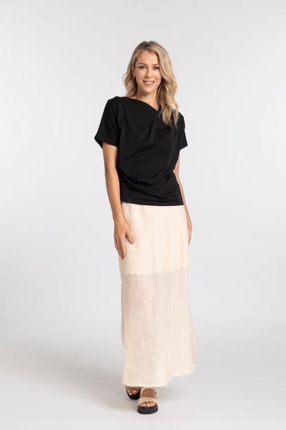 Moss Rouched Tee