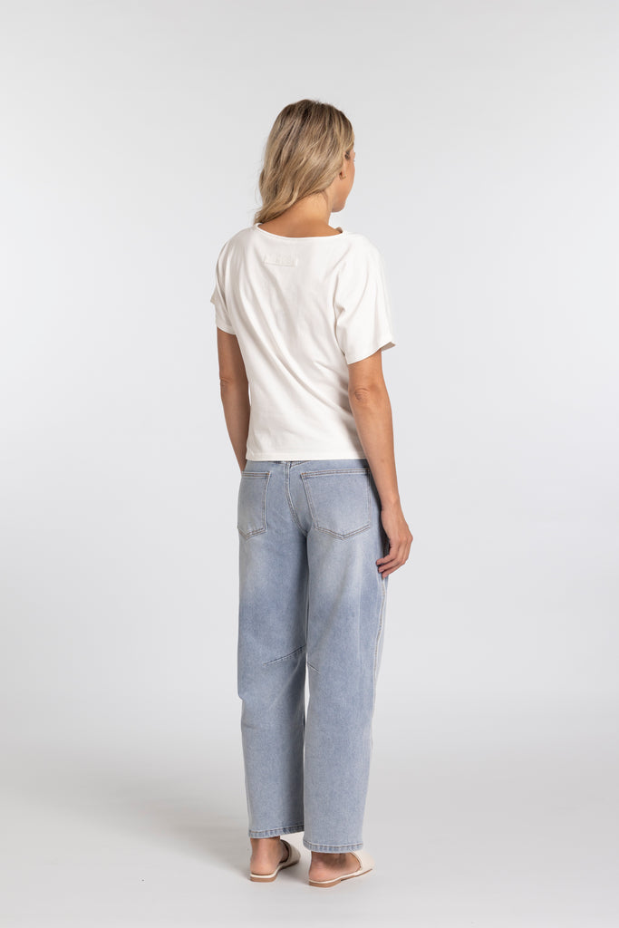 Moss Rouched Tee