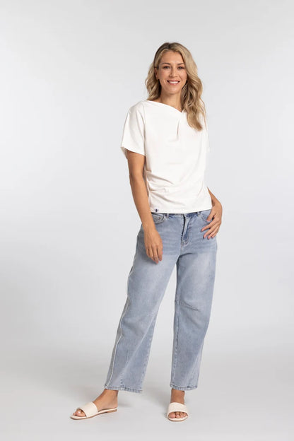 Moss Rouched Tee