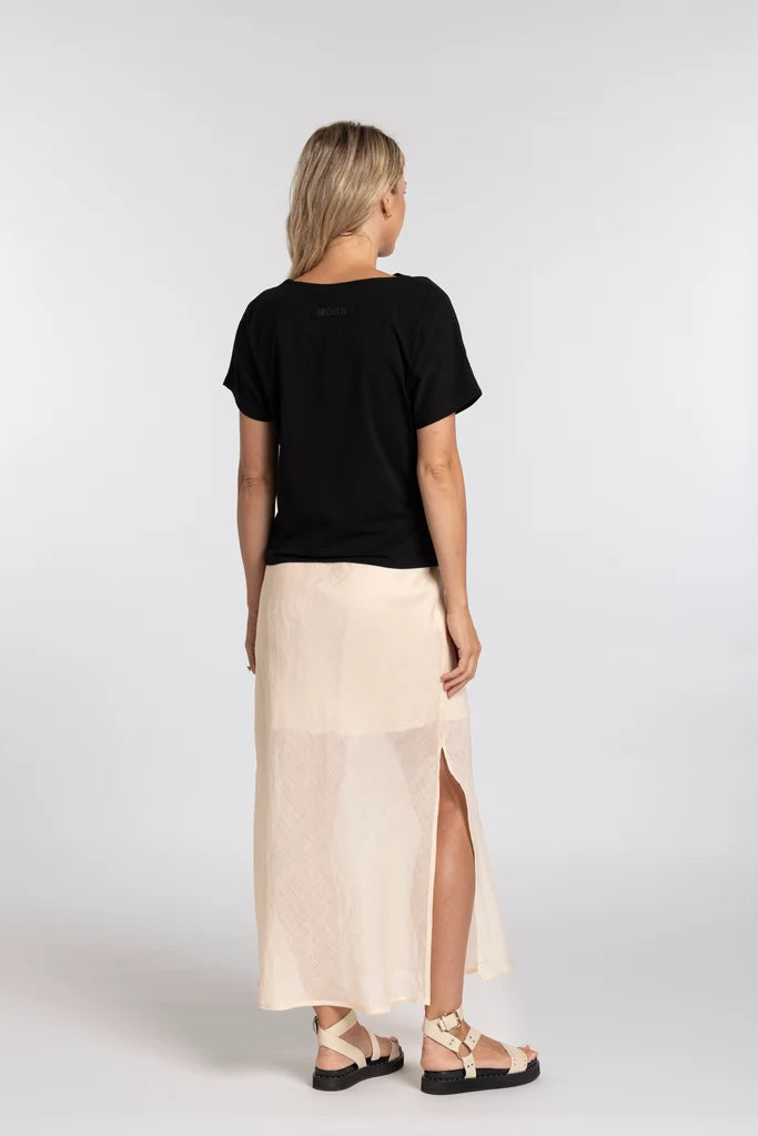Moss Rouched Tee
