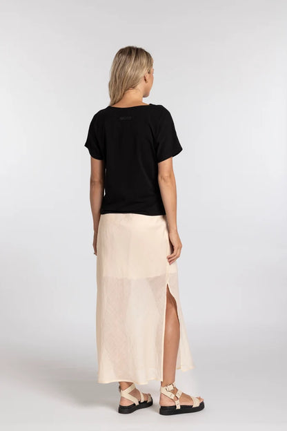 Moss Rouched Tee