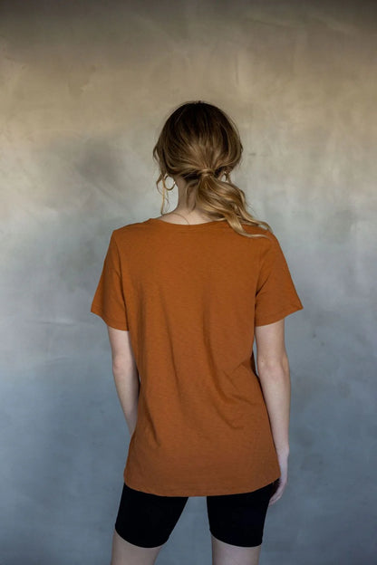 Mazu Before We Expire V Neck Tee