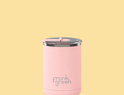 Frank Green 12oz Ceramic Coffee Cup with Hinged Screw Lid