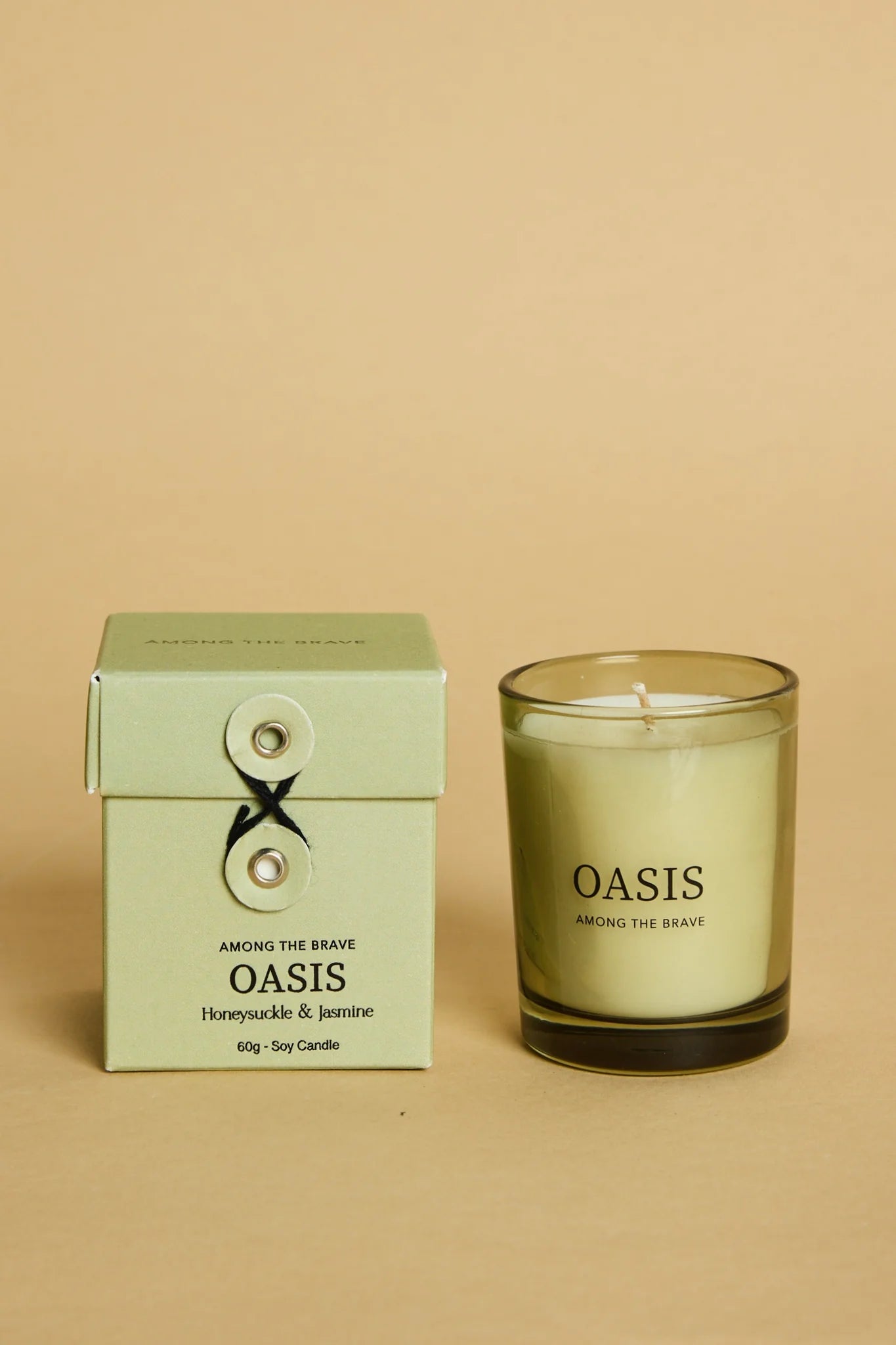 Among The Brave Honeysuckle Jasmine 250g Soy Candle