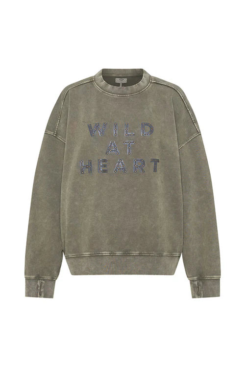One Teaspoon Wild At Heart Studded Sweater