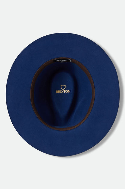 Brixton Wesley Fedora Classic Navy