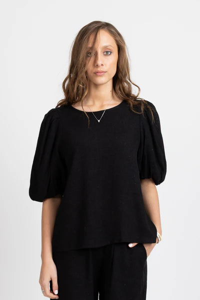 Federation Punch Top - Linen