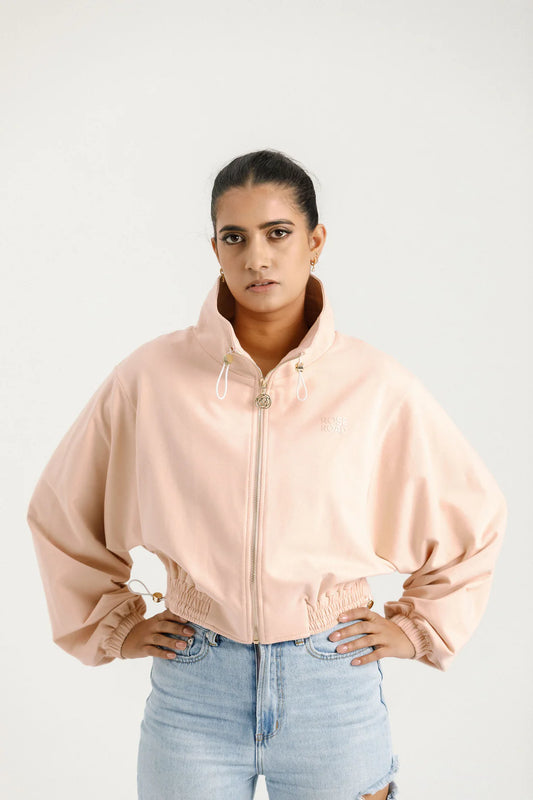 Rose Road Syd Jacket-Peach Rose