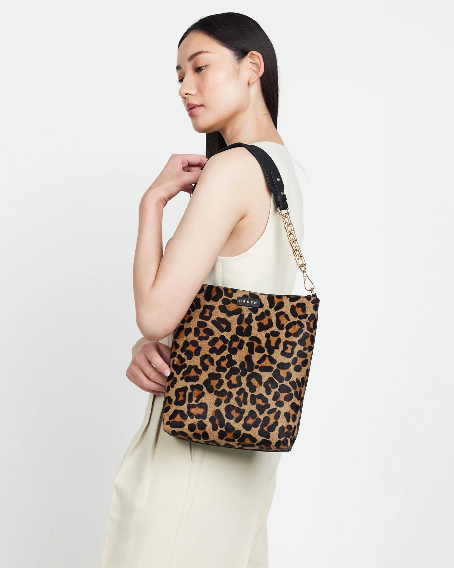 Saben Claudette Crossbody Haircalf