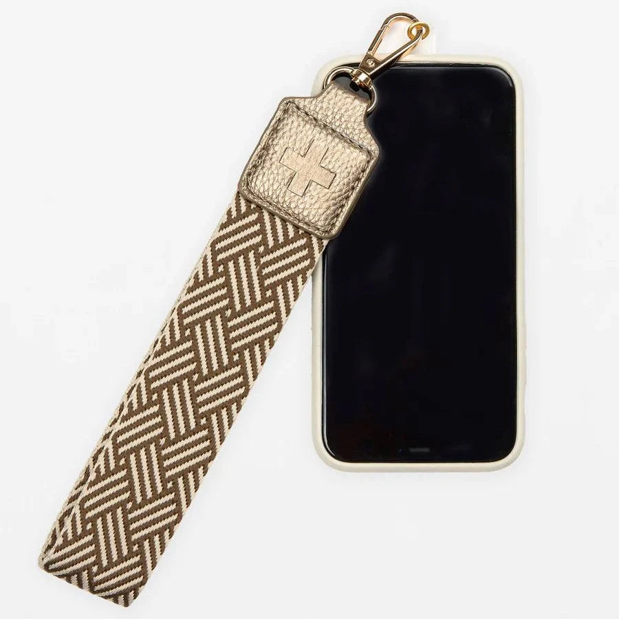 Stella+Gemma Phone Wrist Strap in Pearl or Weave