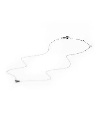 Federation Sparkles Heart Necklace Silver
