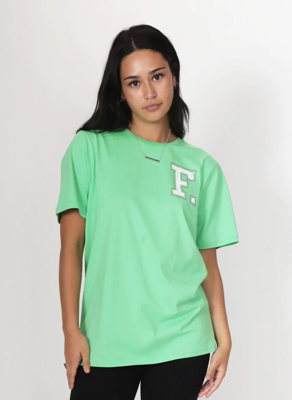 Federation Staple Tee Big F in Apple