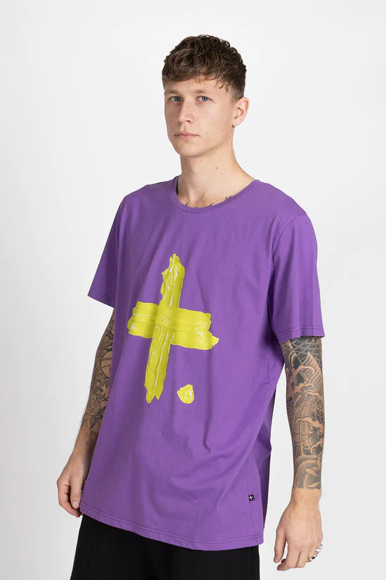 Federation Staple Tee - Big Plus Grape