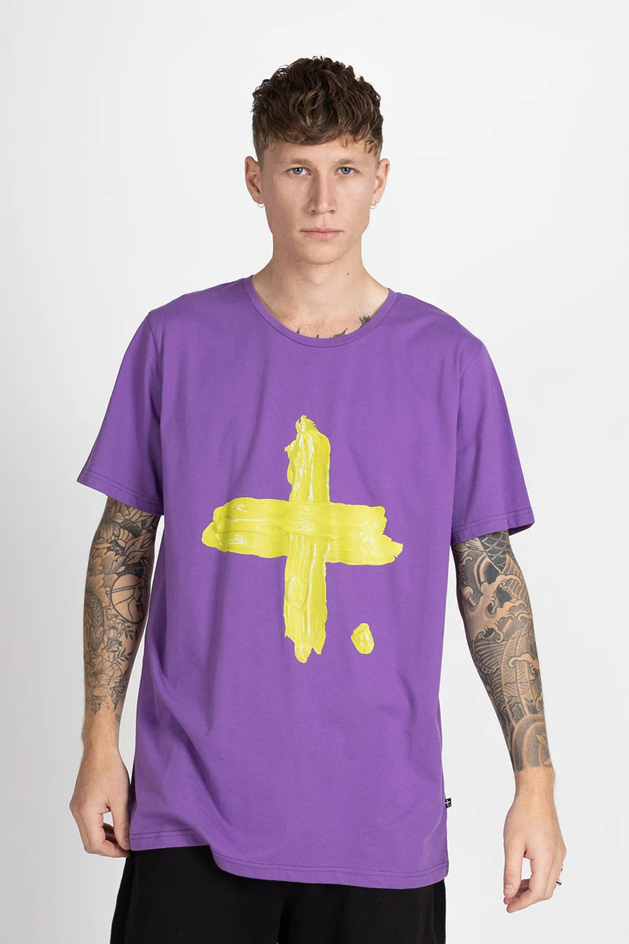 Federation Staple Tee - Big Plus Grape