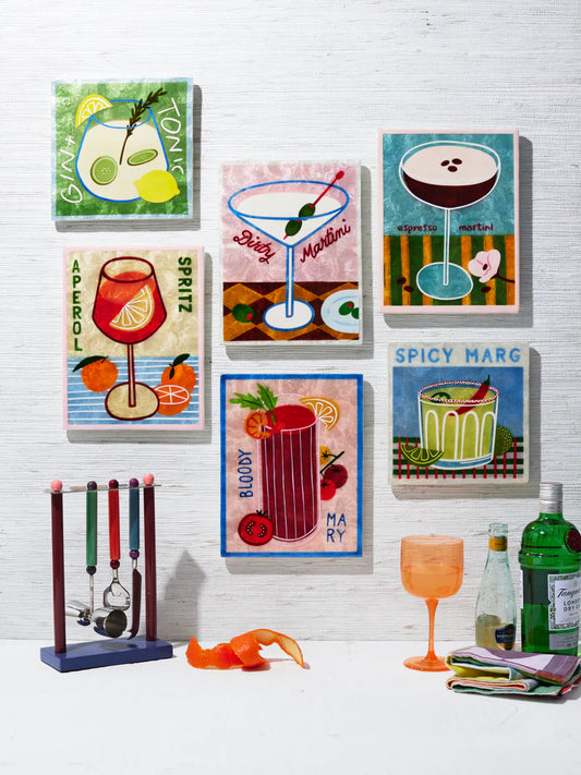 Jones & Co Happy Hour Espresso Tile
