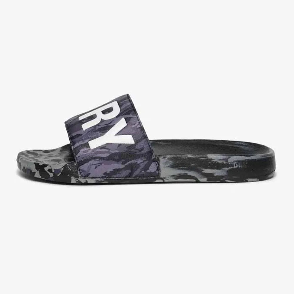 Superdry Pool Slide - Camo Dark Grey