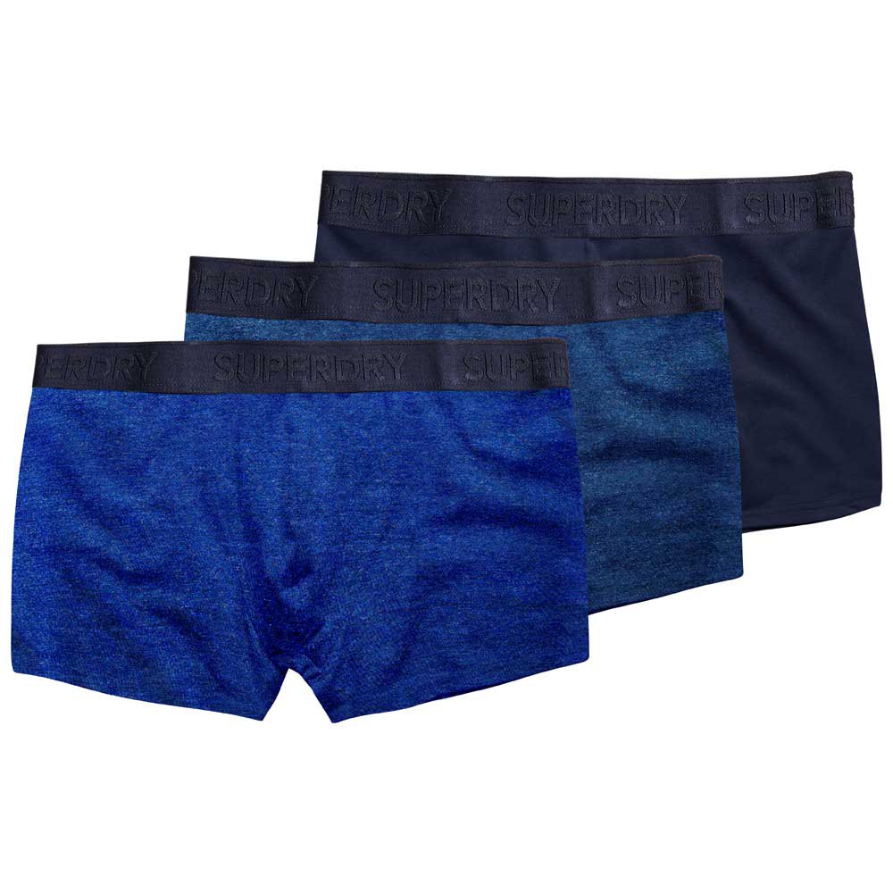 Superdry Trunks Blue Triple Pack