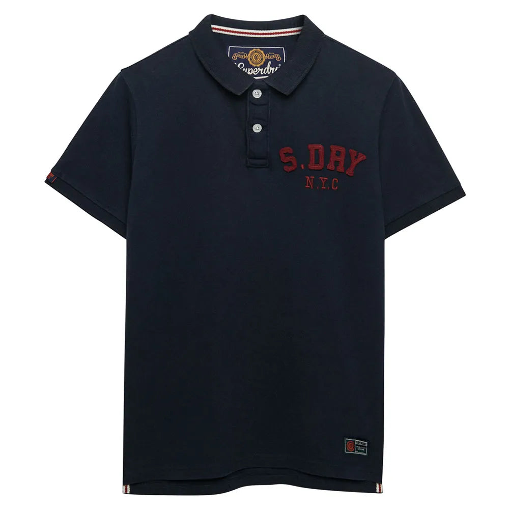 Superdry Vintage Athletic Polo Eclipse Navy