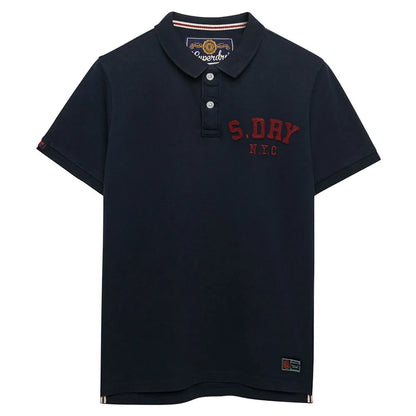 Superdry Vintage Athletic Polo Eclipse Navy