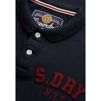 Superdry Vintage Athletic Polo Eclipse Navy