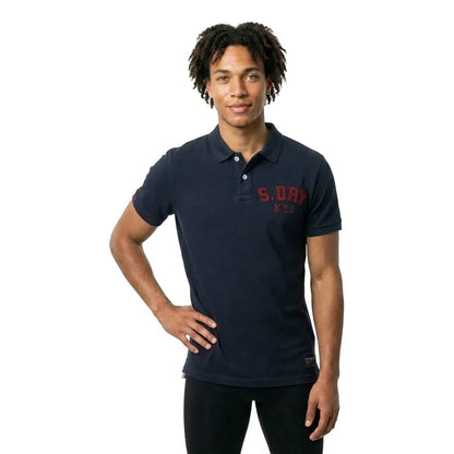 Superdry Vintage Athletic Polo Eclipse Navy