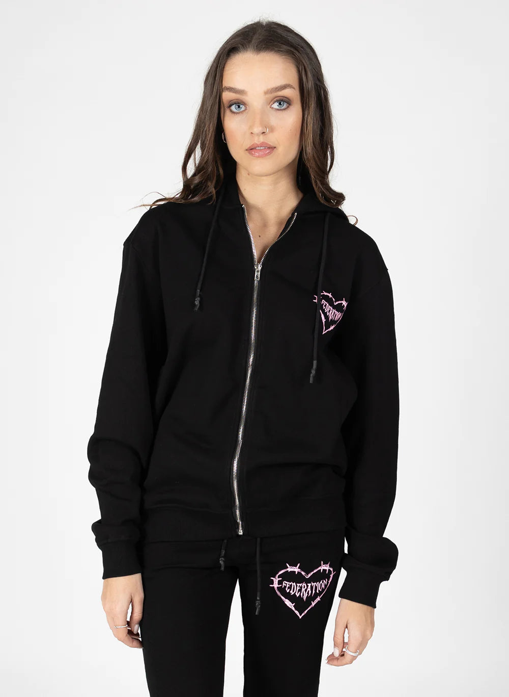 Federation Touring Zip Hoodie - Lil Caution