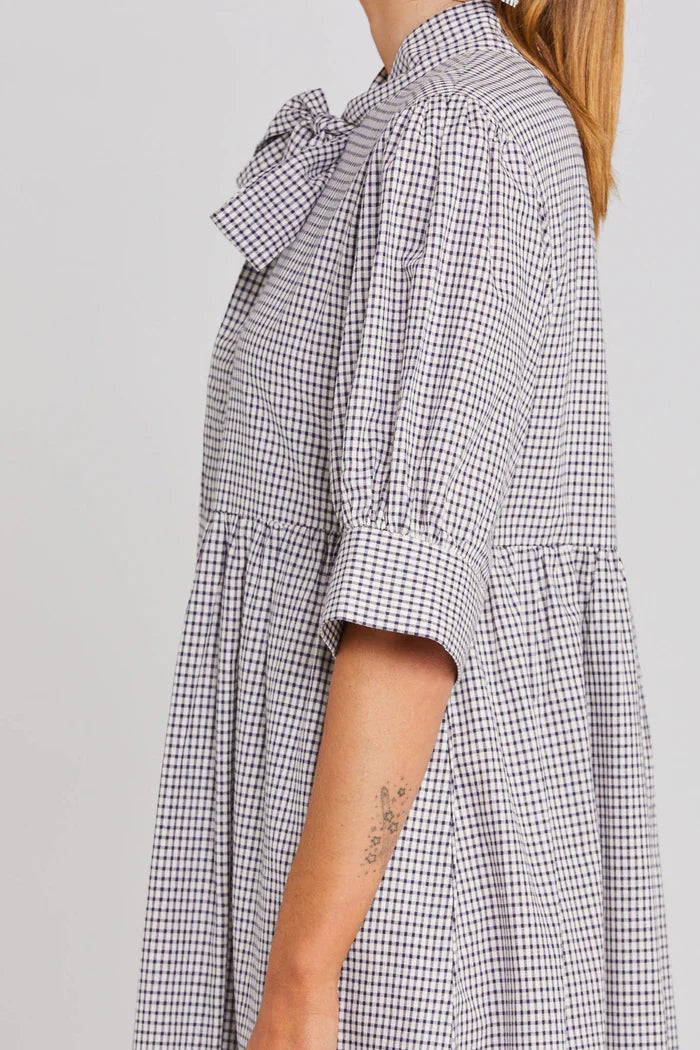 Thing Thing Nightfall Dress - Midnight Check