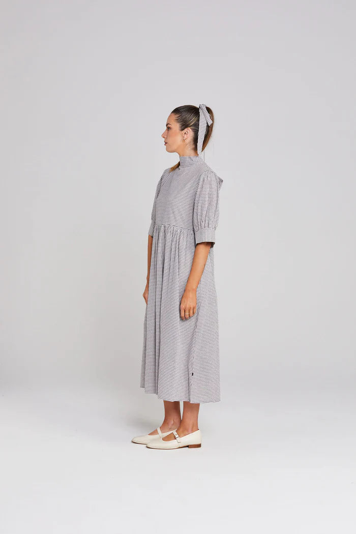 Thing Thing Nightfall Dress - Midnight Check