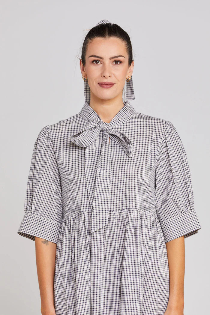 Thing Thing Nightfall Dress - Midnight Check