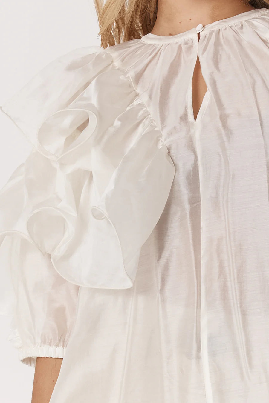 Fate & Becker Celeste Ruffled Blouse