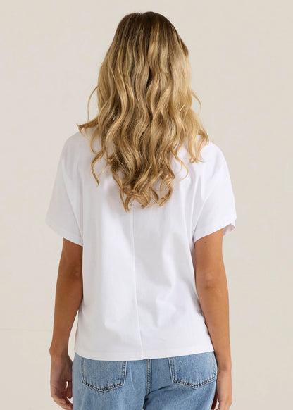 Sass Mira Crochet Tee
