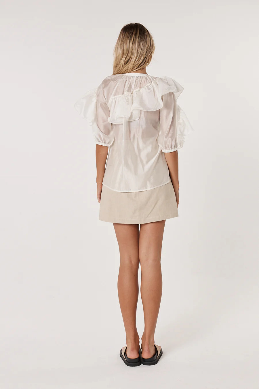 Fate & Becker Celeste Ruffled Blouse