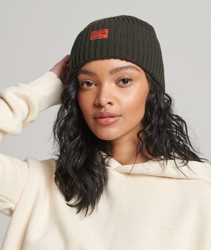 Superdry Workwear Knitted Beanie Hat