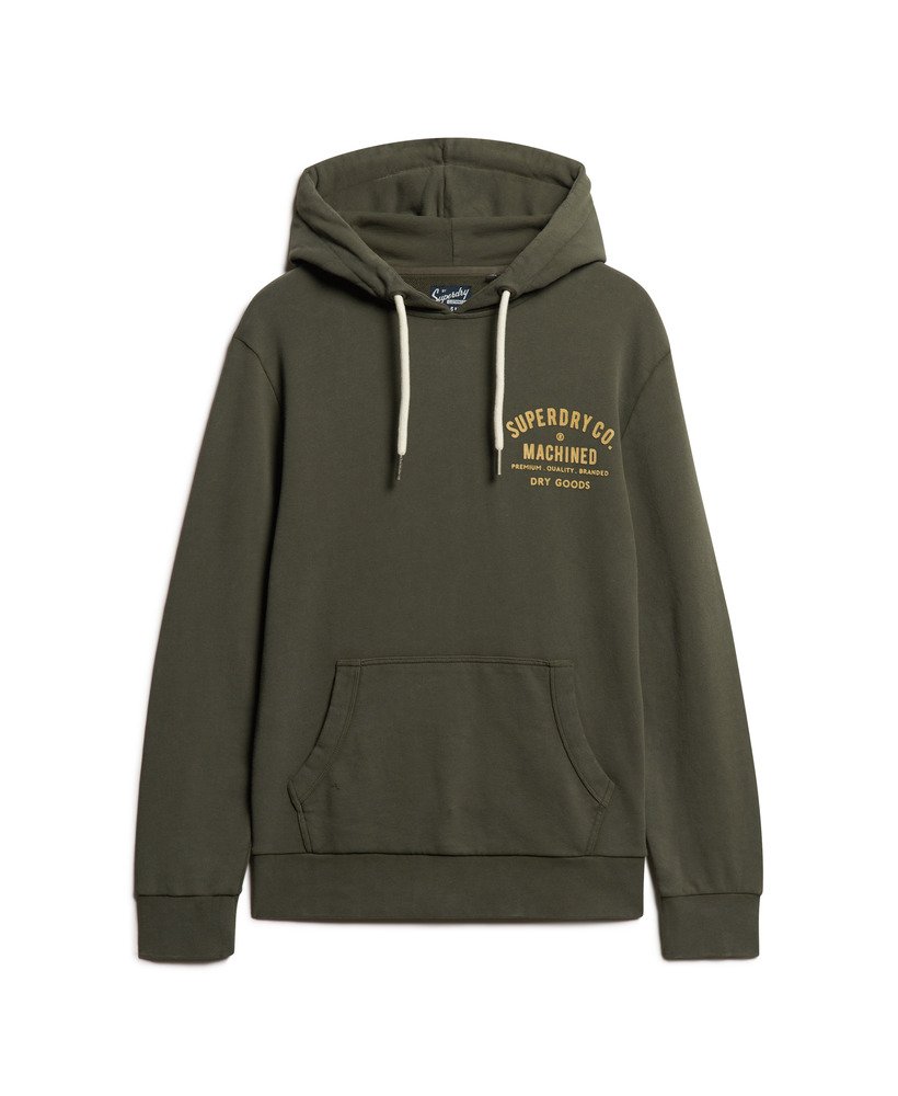 Superdry Men's Flock Chest Graphic Hoodie