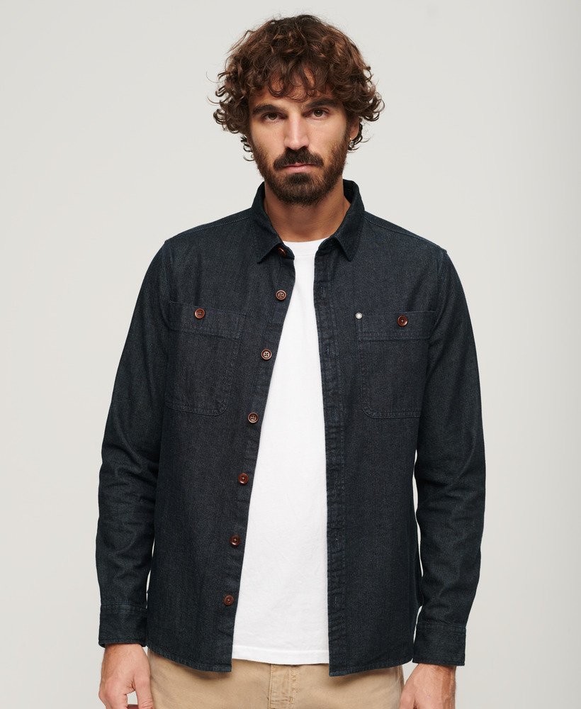 Superdry Men's Merchant Denim Overshirt