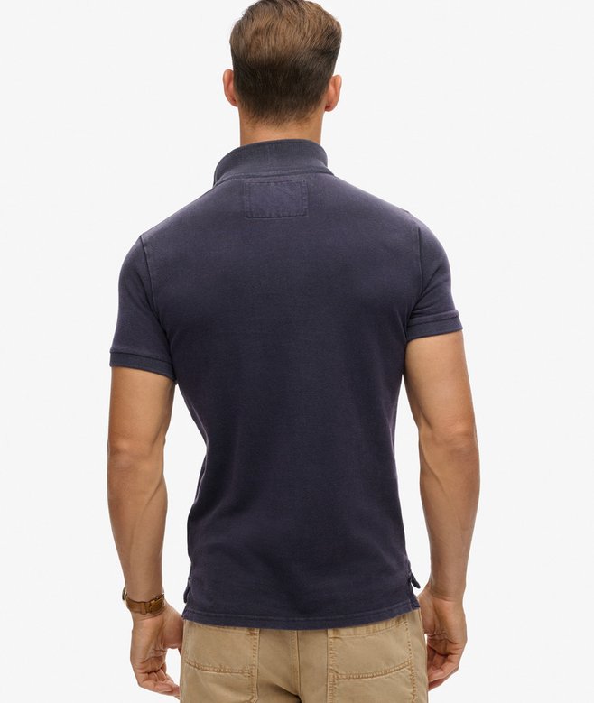 Superdry Vintage Athletic Polo Eclipse Navy