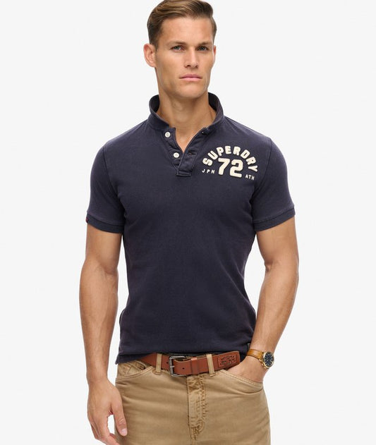 Superdry Vintage Athletic Polo Eclipse Navy