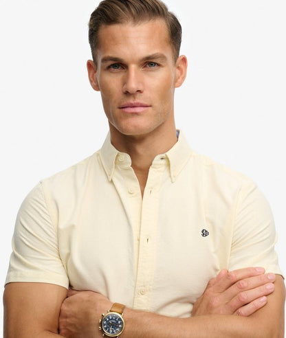 Superdry Pastel Yellow Chambray Oxford Shirt