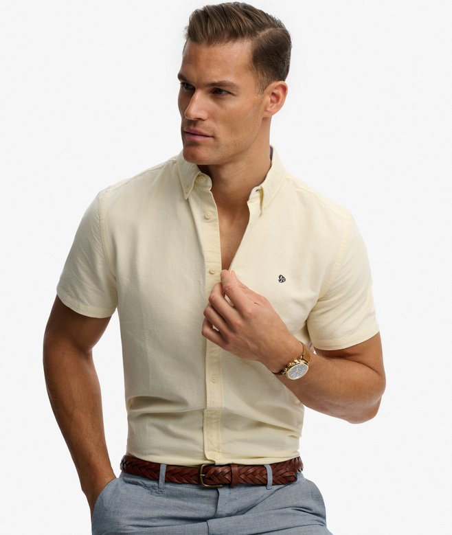 Superdry Pastel Yellow Chambray Oxford Shirt