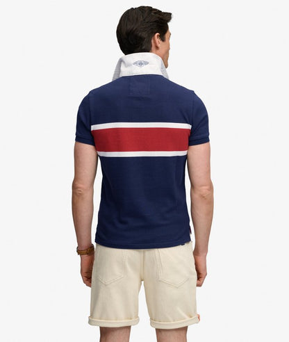 Superdry Double Emblem Jersey Rugby Polo