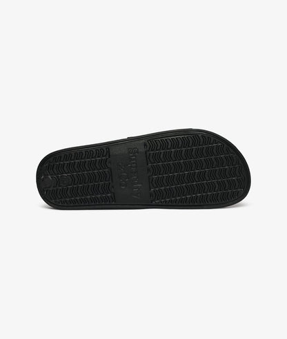 Superdry Premium Metallic Pool Slid Black/Gold