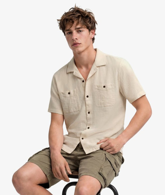 Superdry Textured Short Sleeve Shirt