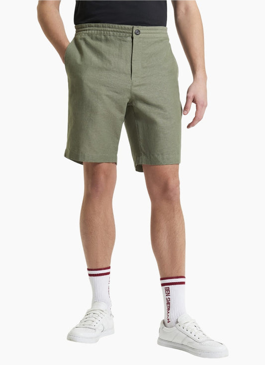 Ben Sherman Linen Cotton Short